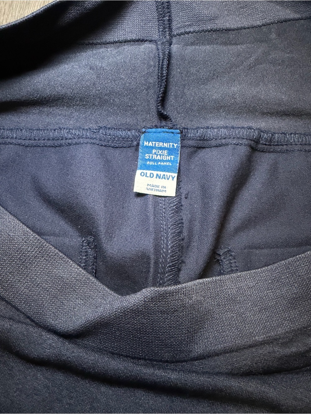 Old Navy Maternity Pixie Straight Full Panel Pants 14 - Picture 4 of 7